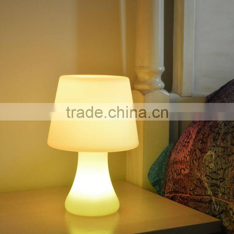 modernism mushroom plastic table lamp made in China
