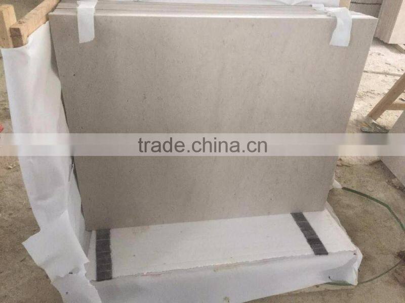 Cheap natural stone light grey limestone tiles