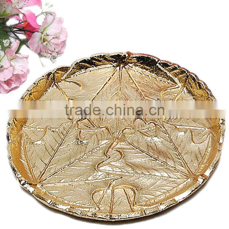 Silver Tonned Aluminium Maple Leaf Tary