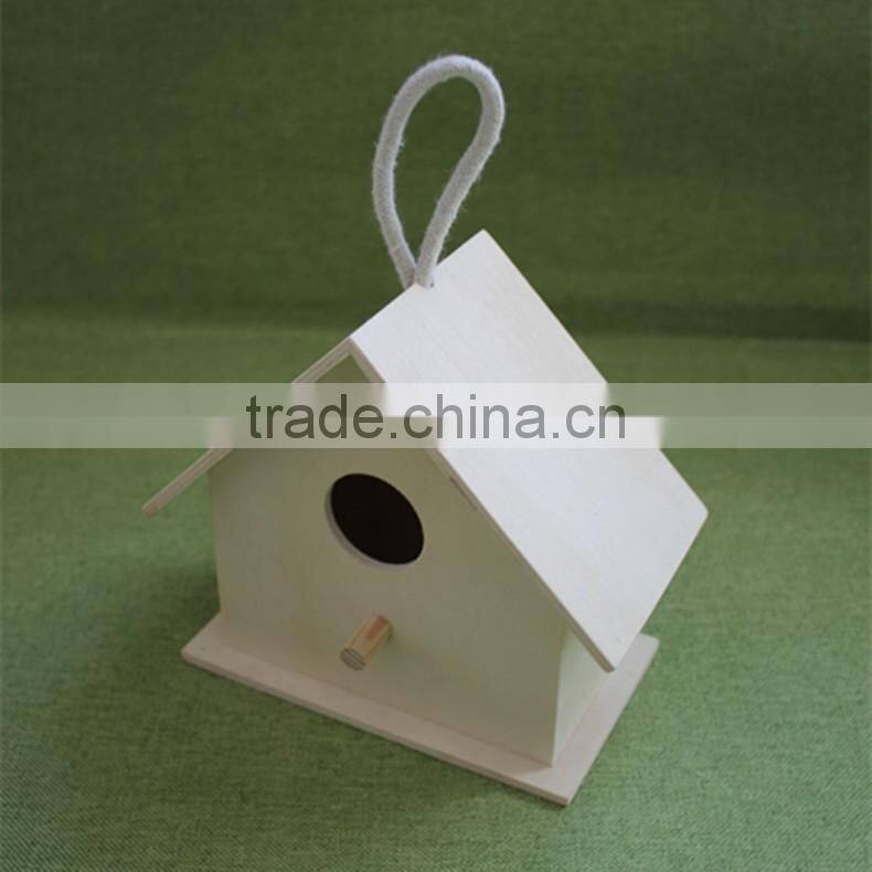 Cheap small wooden bird houses Arts and crafts bird house wicker bird houses with paulownia
