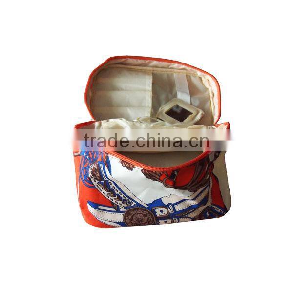 Polyester lady travel cosmetic bag