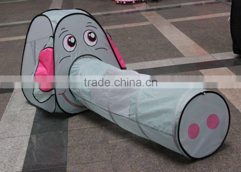 Pop up tent long tunnel toys play tent caterpillar tunnel toy