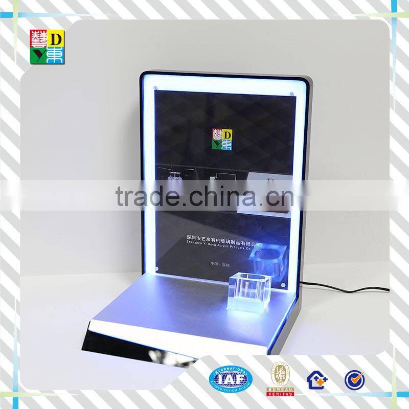 2015modern design customized acrylic toothbrush display rack/hot sale fashion design acrylic display stand shop use