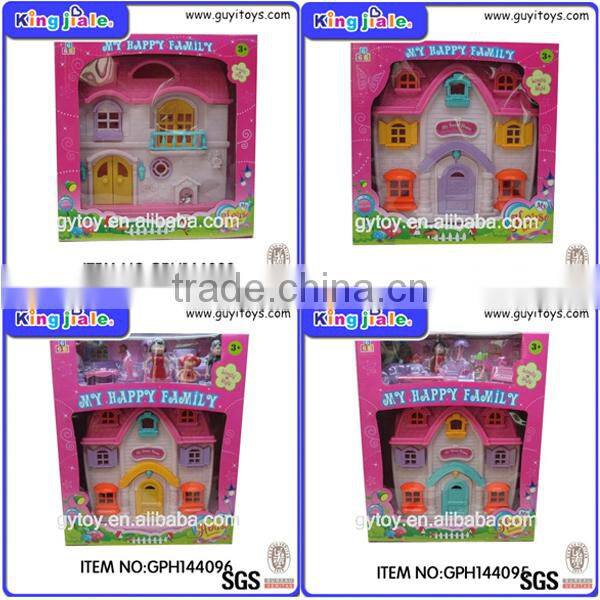 High quality durable using various toy doll house wood
