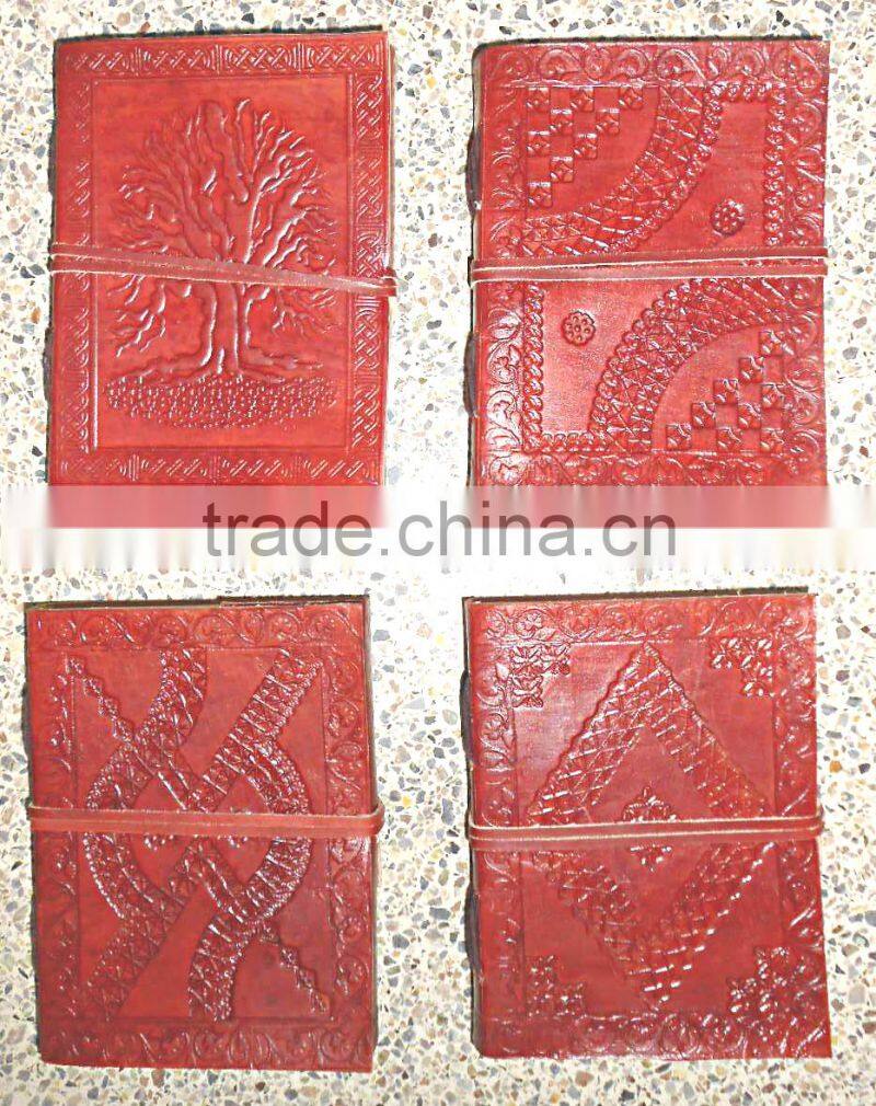 Handmade Leather Journals Embossed