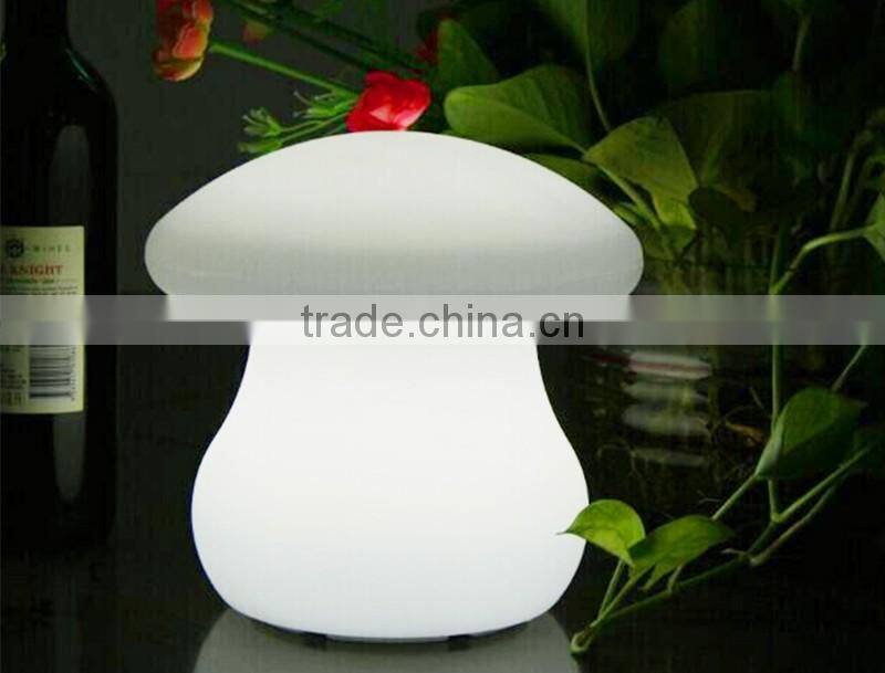 Mushroom-shape decorative table light for modern furniture, outdoor party decorative light
