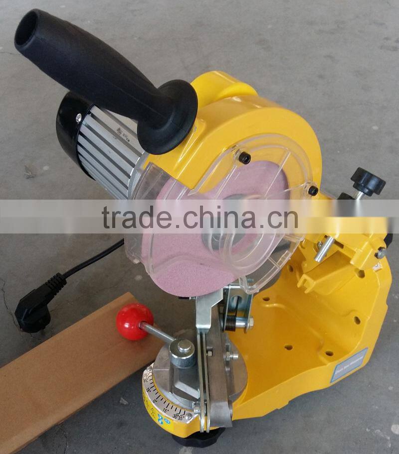145mm 230w Professional Power Chainsaw Chain Sharpening Grinder Machine Tools Electric Sawmill Blade Sharpener