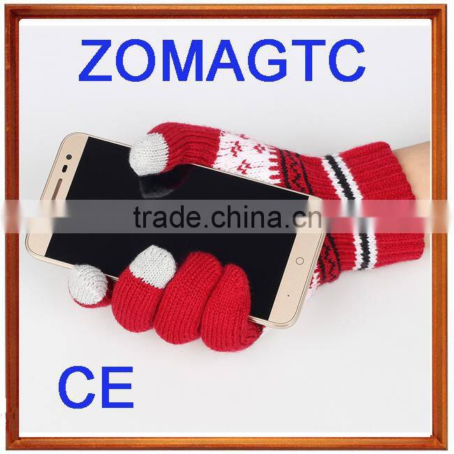Customized Logo Men Women Unisex Winter Mobile Phone Gloves Touch Screen Gloves