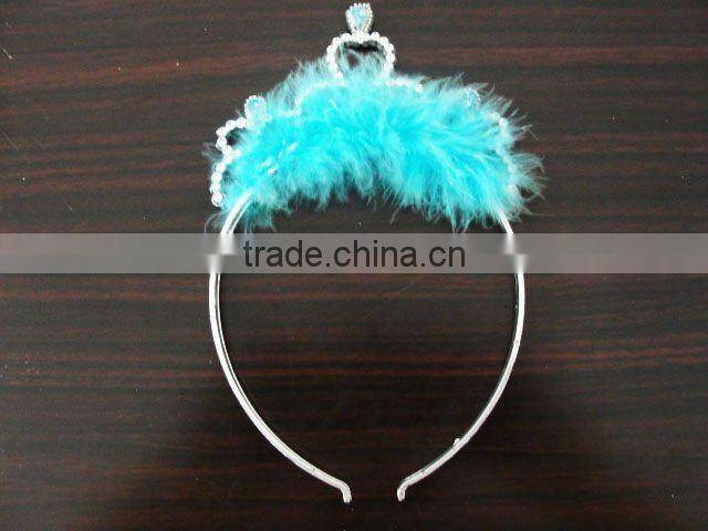 princess feather headband