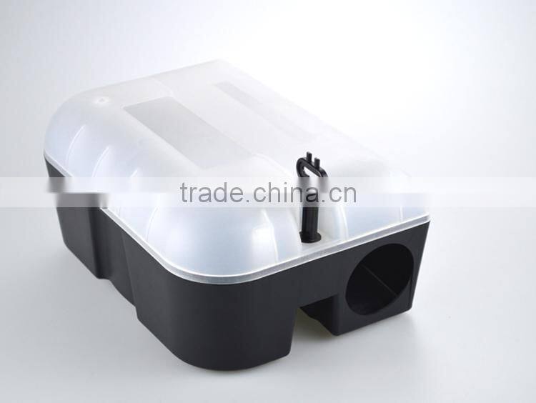 Black Plastic Rodent Bait Station SX-5023