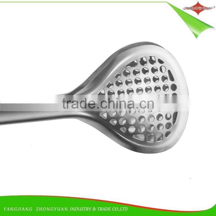 ZY-H1025 hot sale Kitchen Stainless steel bbq food tongs