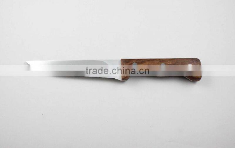 549-10 5" High quality kitchen chef knife with wooden handle