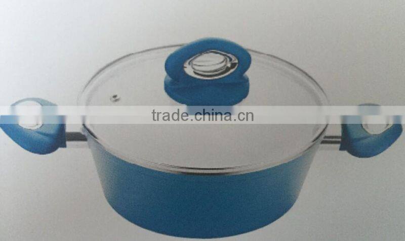 Forged Aluminum Ceramic Cookware/Fry pan/Sauce pan/Casserole