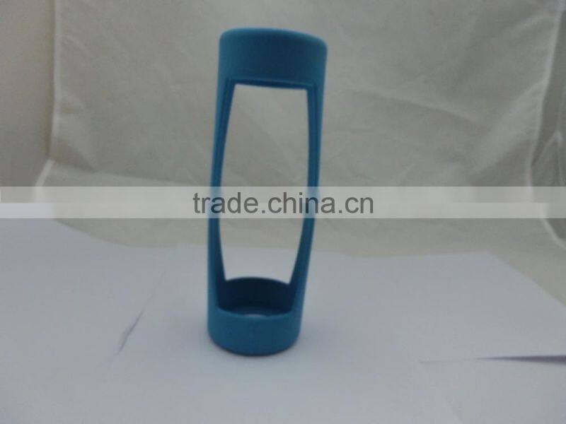 2015 Hot selling heat-insulating stainless steel mug silicone sleeves/ glass water bottle silicone sleeve