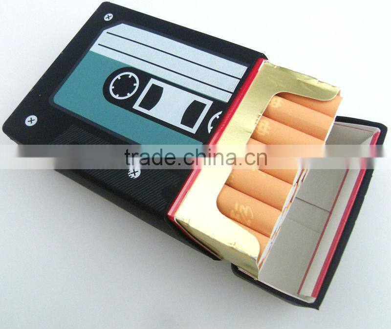 2017 New products Novelty Printing Designs Silicone Fancy Cigarette Case
