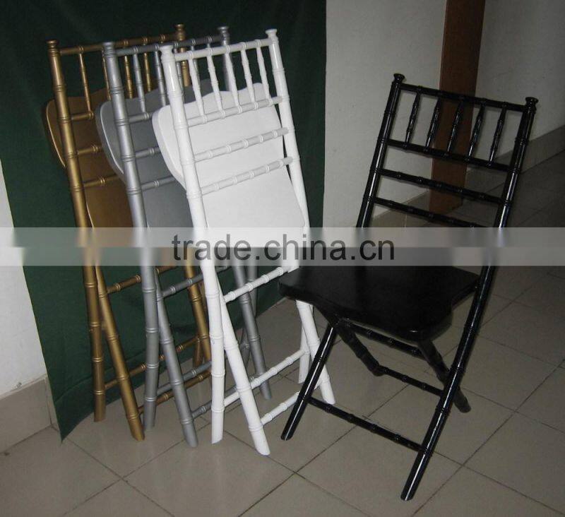 High quality many colors Wood Sillas plegadizas