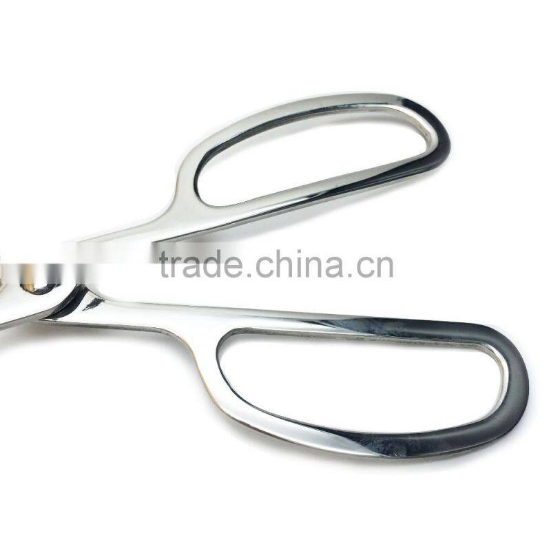 kitchen stainless steel bread scissors food tongs Kitchen accessories stainless steel BBQ Food Tongs