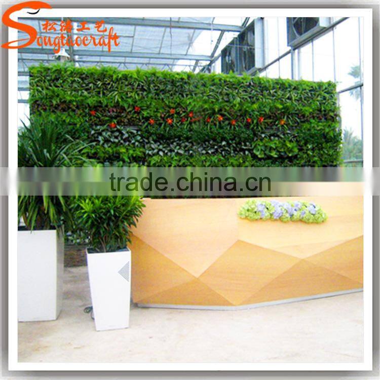 factory price Competitive price plastic plant wall artificial vertical grass wall artificial green wall