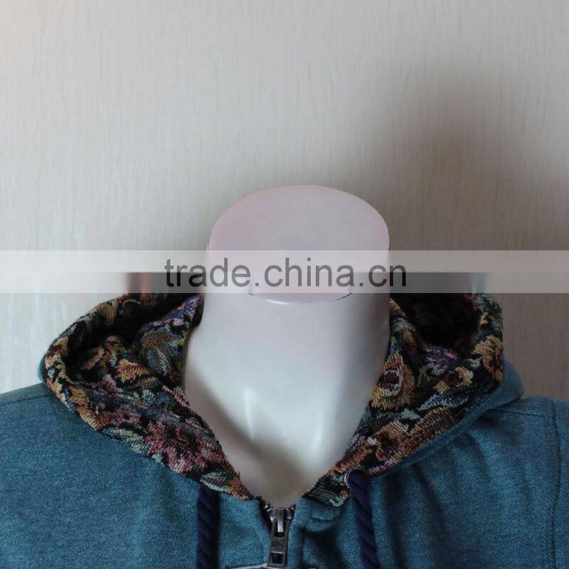 Lady Fashion Zipper-Up Sweatshirt