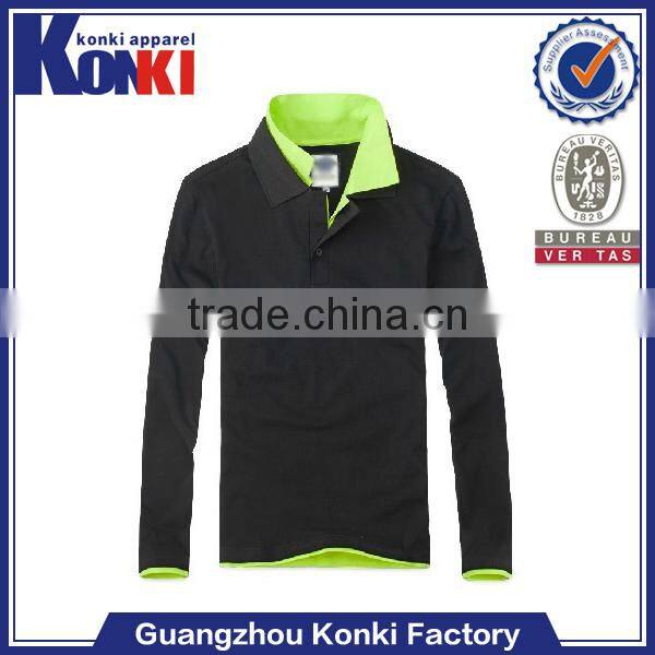 custom tight fit men long sleeve t shirt