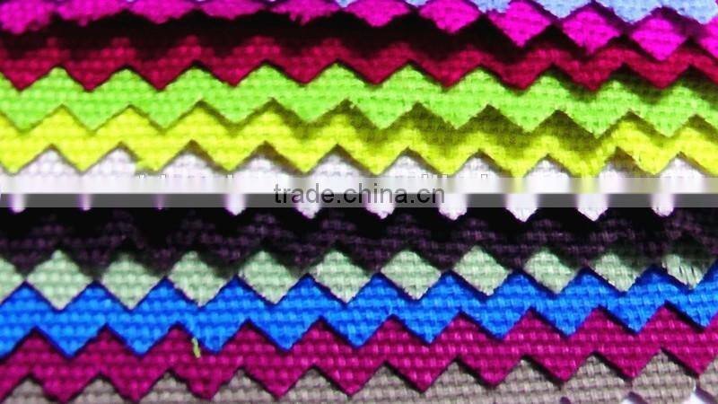 100% reactive dyed canvas fabric