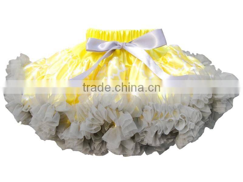 Bulk Wholesale Cheap Tutu Skirts Fluffy Chiffon Pettiskirt Baby Girl's Pettiskirt