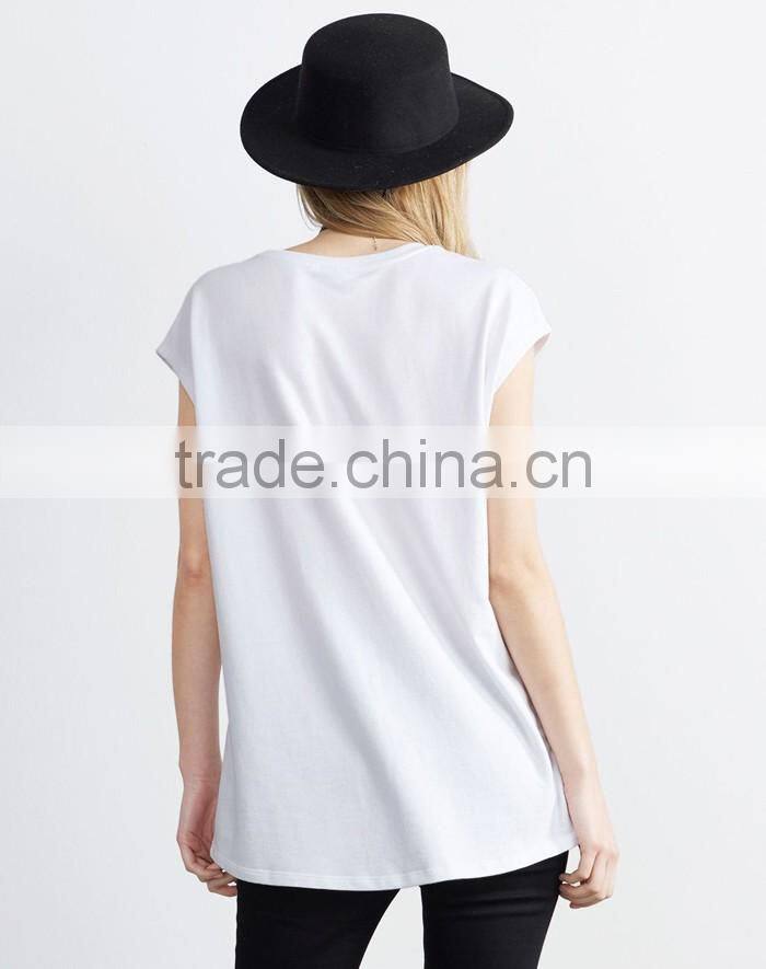 Stylish cute printed hot girls sexy tank tops