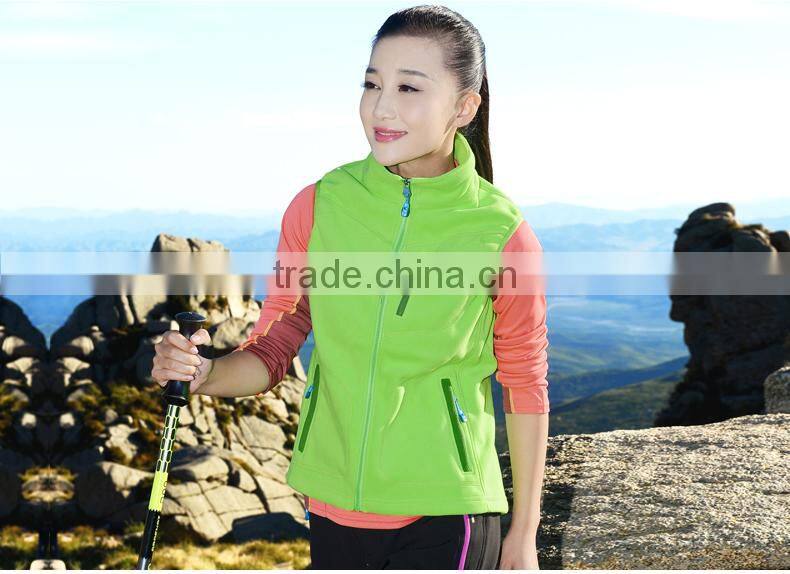 Customized Design Women Cheap Polar Fleece Vest