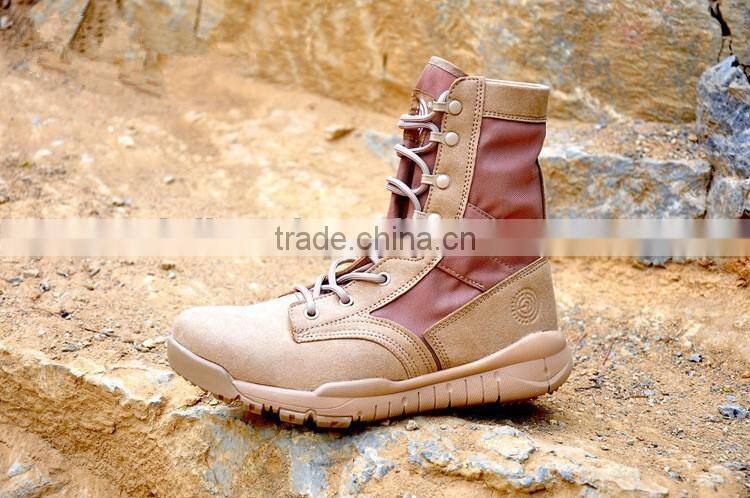 Fashion winter army boots Genuine Leather Tactical Men's working Combat Hunting Military Boots