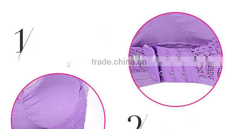 Factory Provide Seamless Ladies Sexy Panty and Bra Sets