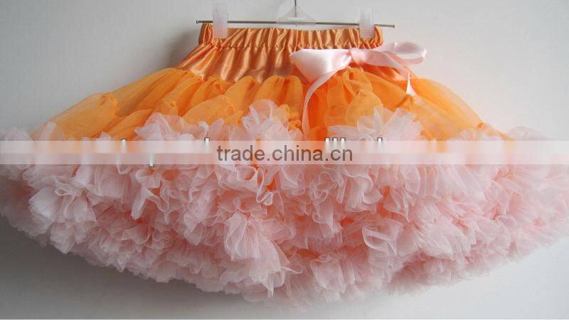 black white baby girl fluffy pettiskirts girl's tutu skirts