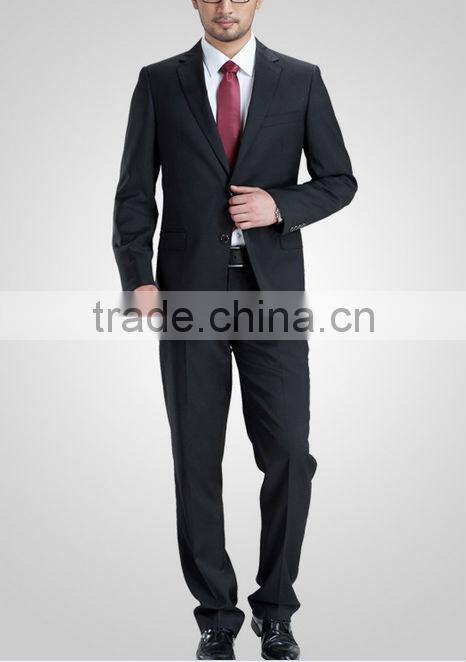 Shanghai Shoujia 2014 high quality men suit/ new design men suit