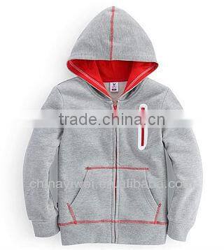 Kids Plain Zipper Best Quality Hoody For Kids in Bulk