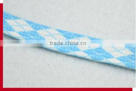 Wholesale wide flat round head colorful brick shoelace color rainbow white lace length customized