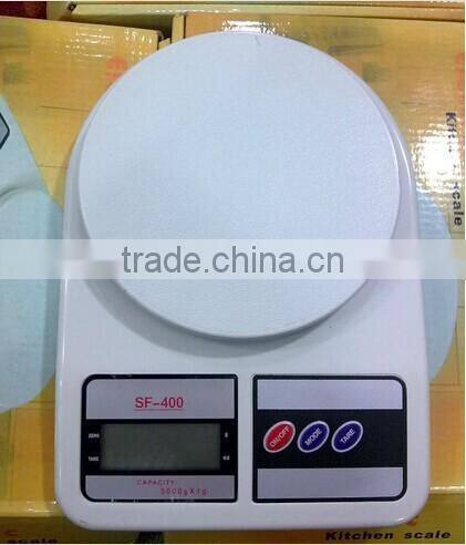 Digital food scale sf-400 10kg/1g