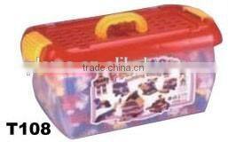 1200pcs PS building block with bucket set