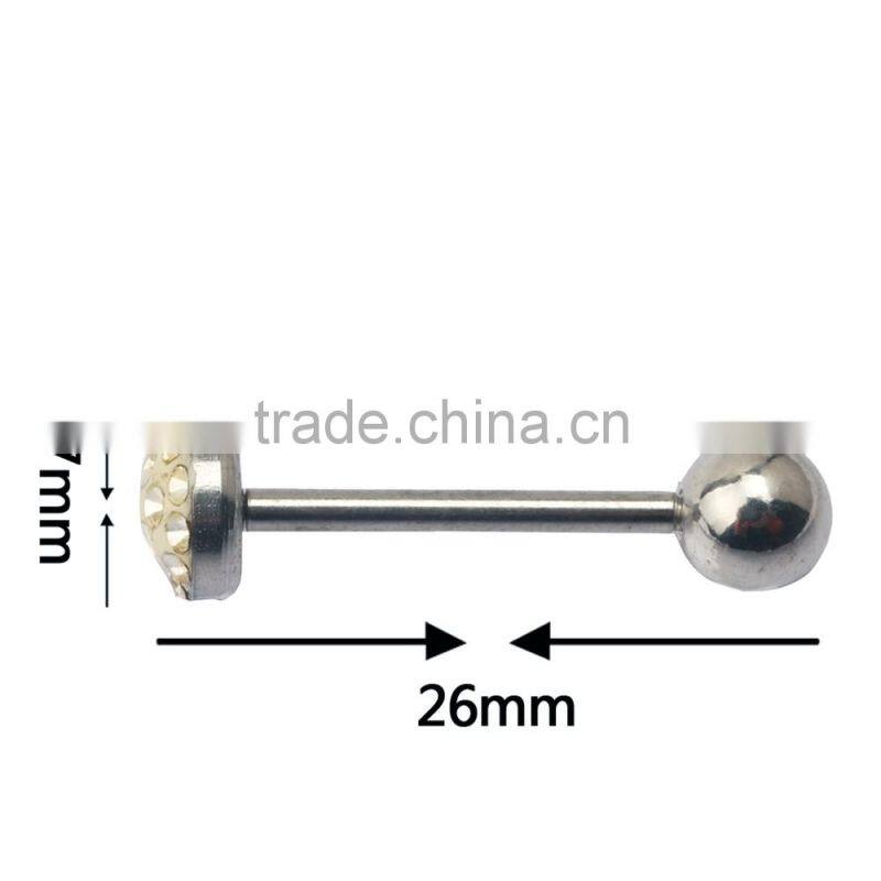 Custom Logo High quality 316L Stainless Steel Fake Spikes Flesh Ear Plugs Piercing Jewelry