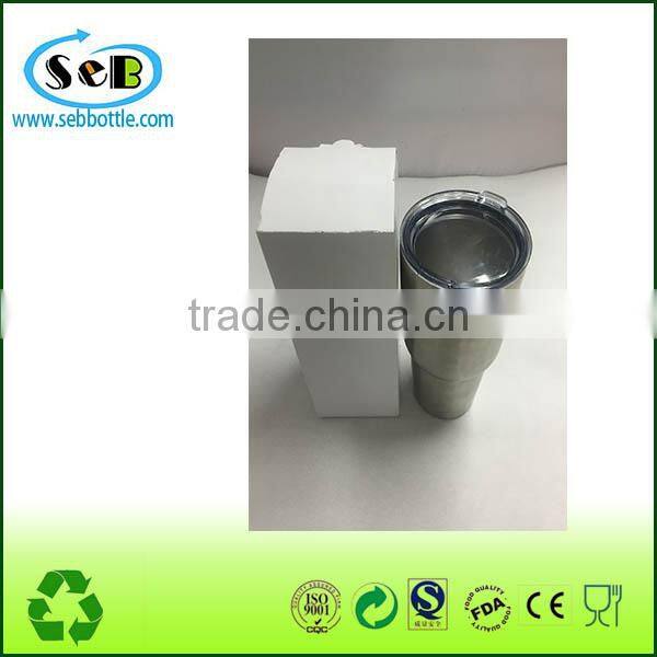 Vacuum thermos mug / double wall stainless steel tumbler / car mug