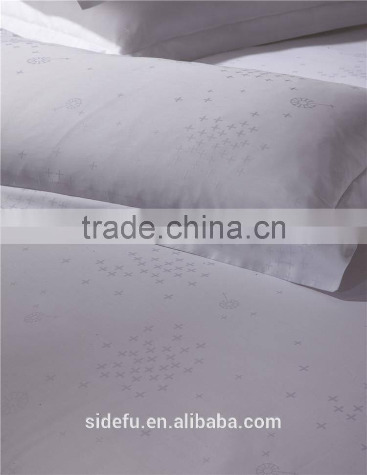 Factory Price 100% Cotton Hotel Jacquard Bed Linen