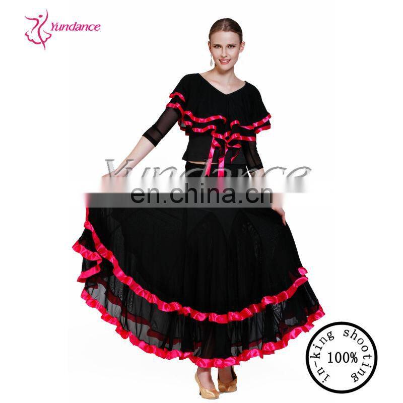 2016 Elegant Mannequin Woman Lyrics Ballroom Dance Dress AB038