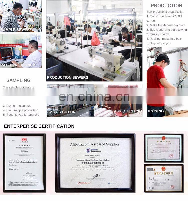 Stripe necking printed women apparel Dongguan Garment Manufacturer