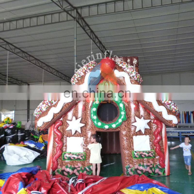Used inflatable Christmas snow house, inflatable tent price, inflatable Christmas tent for sale