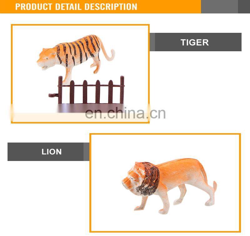 (Cheetah elephant giraffe lion) Cheap Wild World Plastic Animal Toys For Kids
