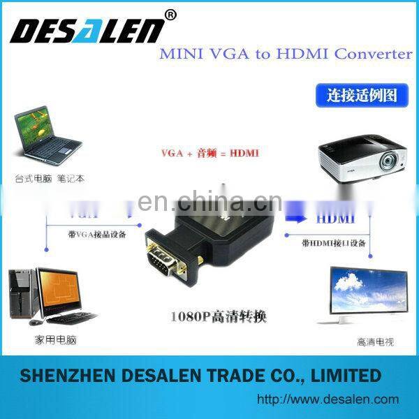 Mini VGA 2 HDMI converter