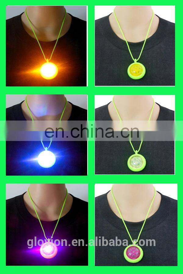 Best sell LED lanyard neck strap glow in the dark