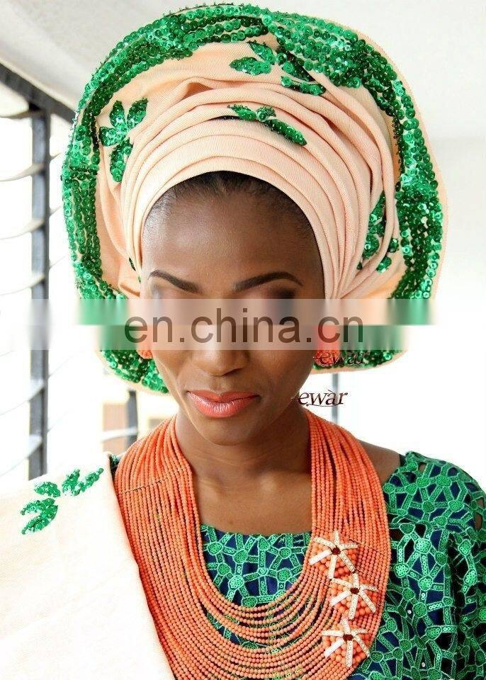 2017handmade jewelry set leaf designsRoyal bule color necklace for weddingrhinestone earing for bride