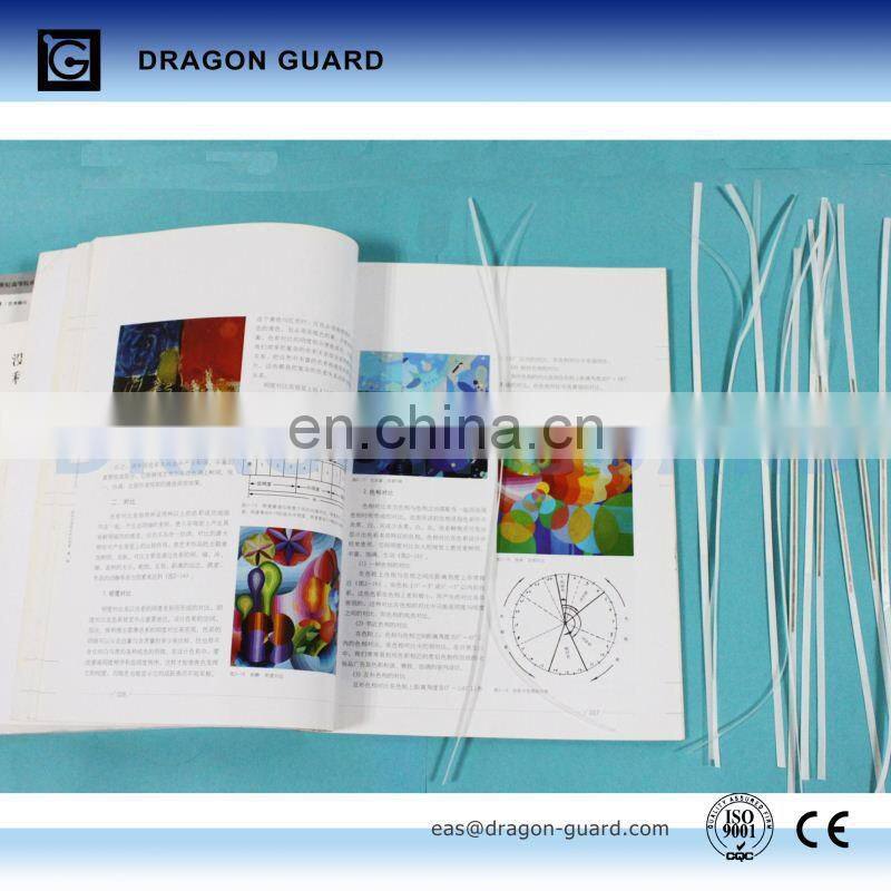 eas magnetic em strip,em system strip,soft label strip for books/ library