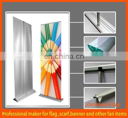aluminum retractable L banner stand