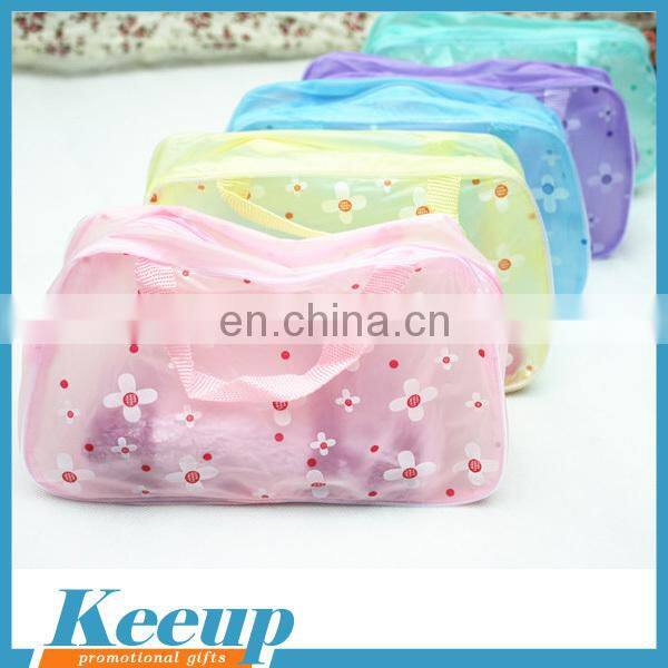 custom cheap eco-friendly pencial PVC bag for students