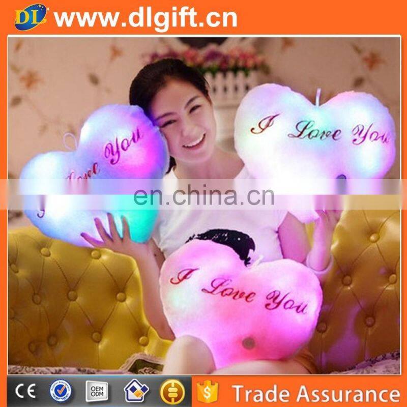 Wholesale custom plush poop LED pillows cushion
